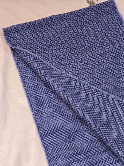 Zegna Wool Scarf in Blue Tones
