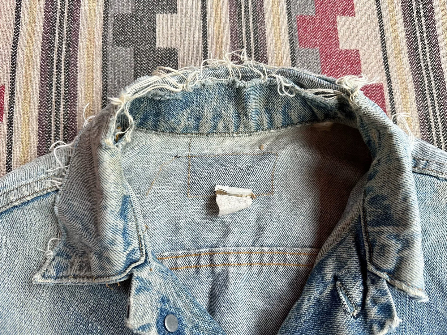 levi's vintage 80s 505 denim jacket