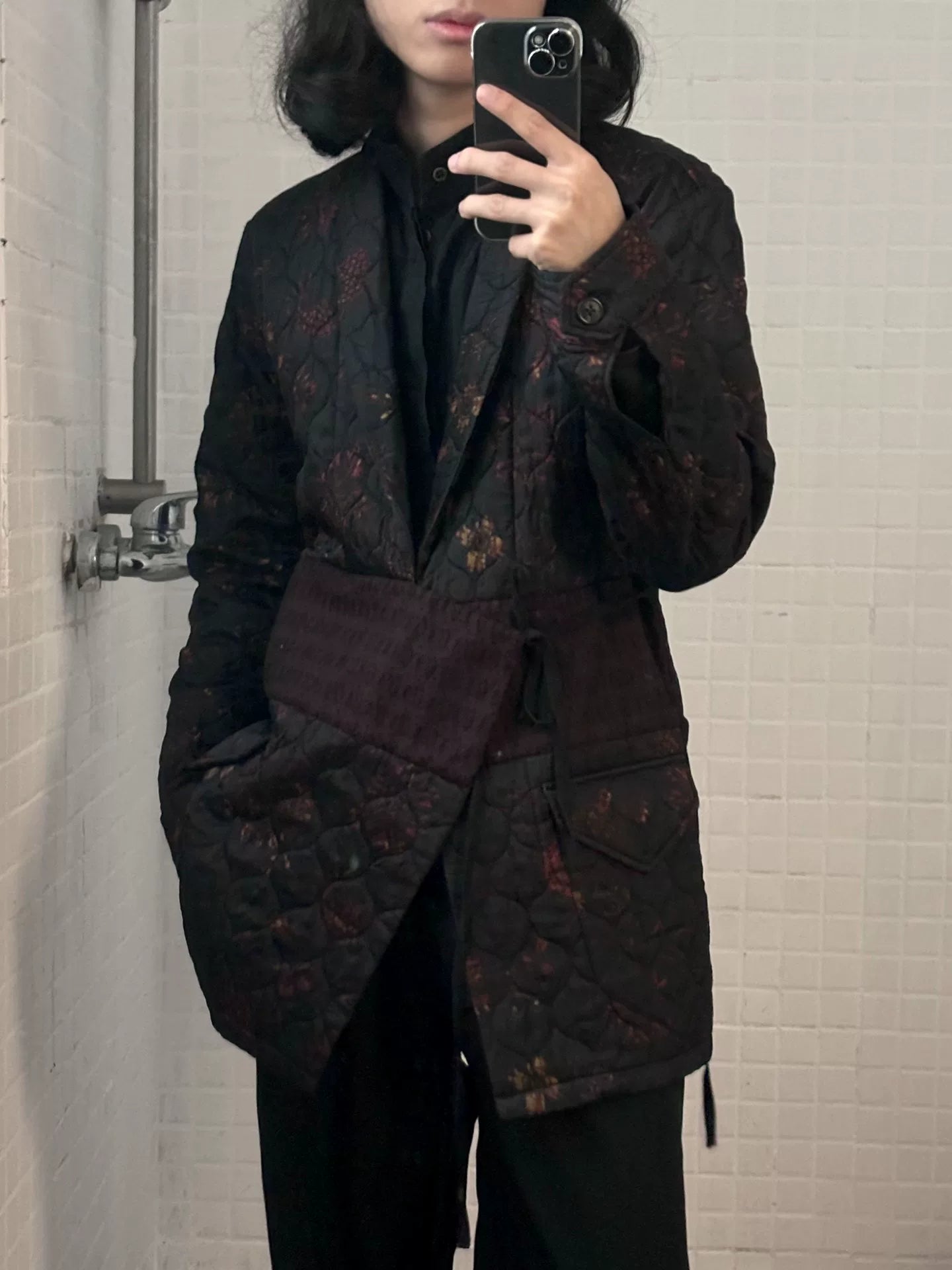 dries van noten aw 2015 quilted jacket