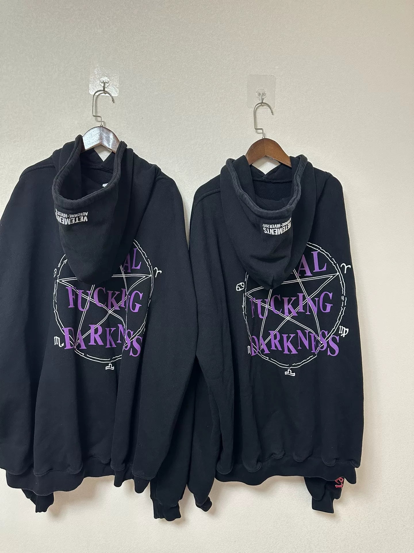 vetements 2016aw five-pointed star sweatshirt