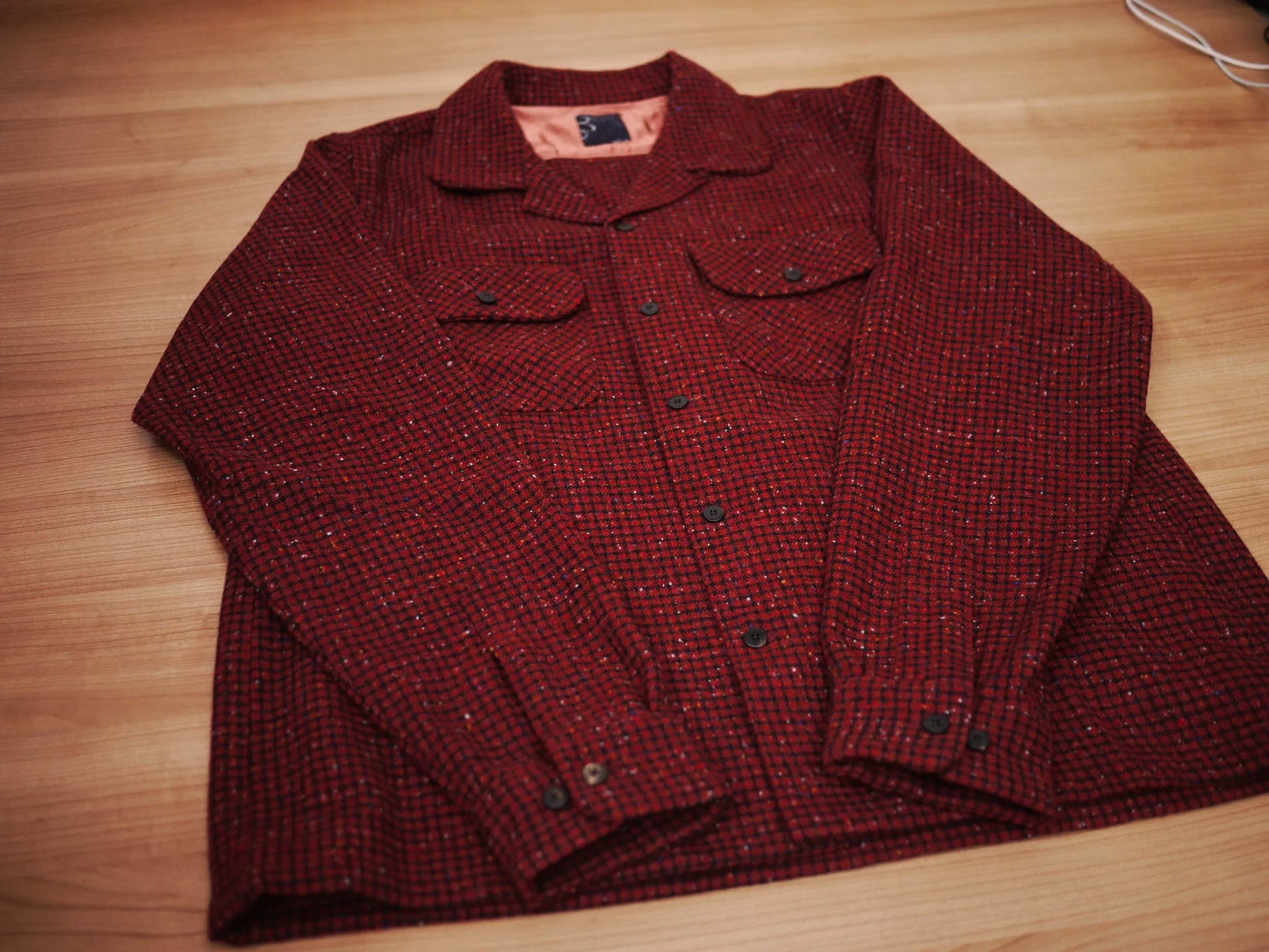 Visvim ICT Boomer Shirt in Red