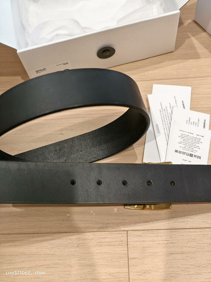 VISVIM 24AW PLAIN BELT 40MM