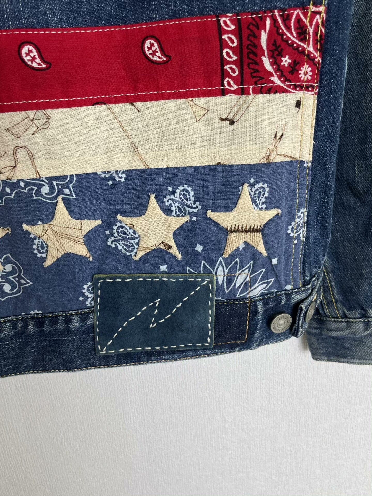 Visvim 101JKT ICT Flag Denim Jacket