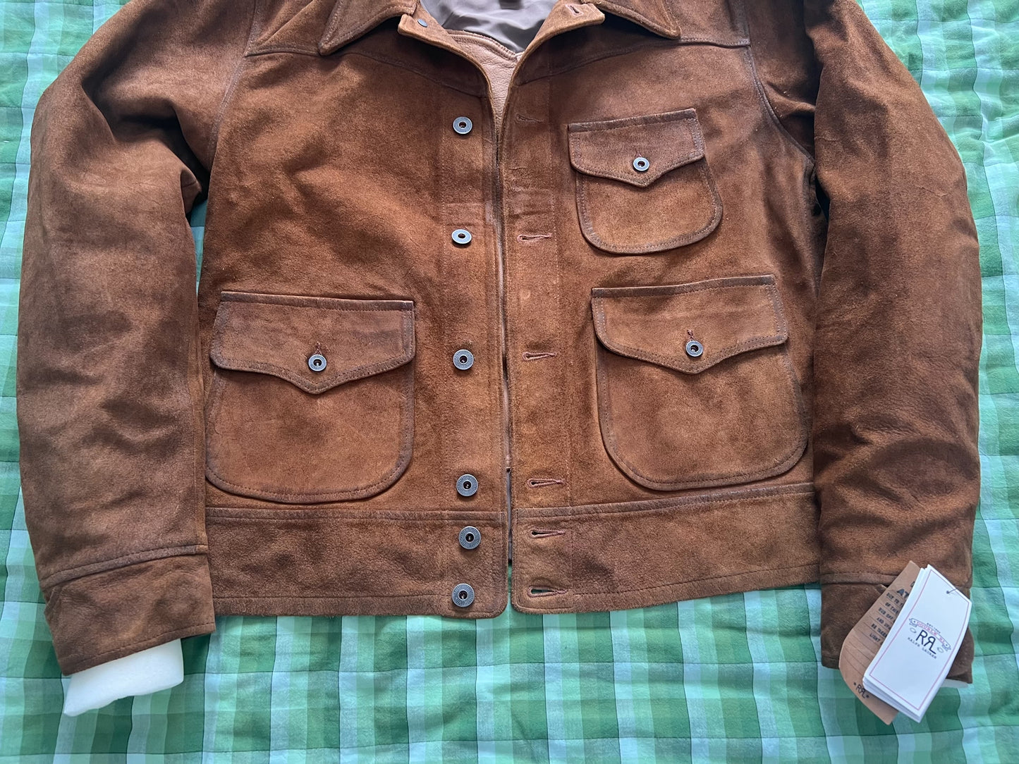 RRL 2026 Suede Three-Pocket Jacket