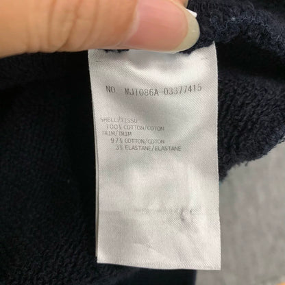 thom browne navy striped hoodie sweatshirt