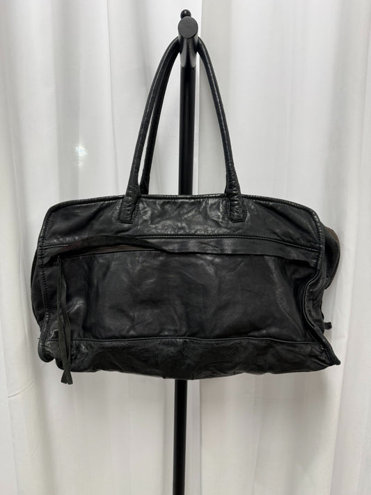 Yohji Yamamoto Leather Boston Bag