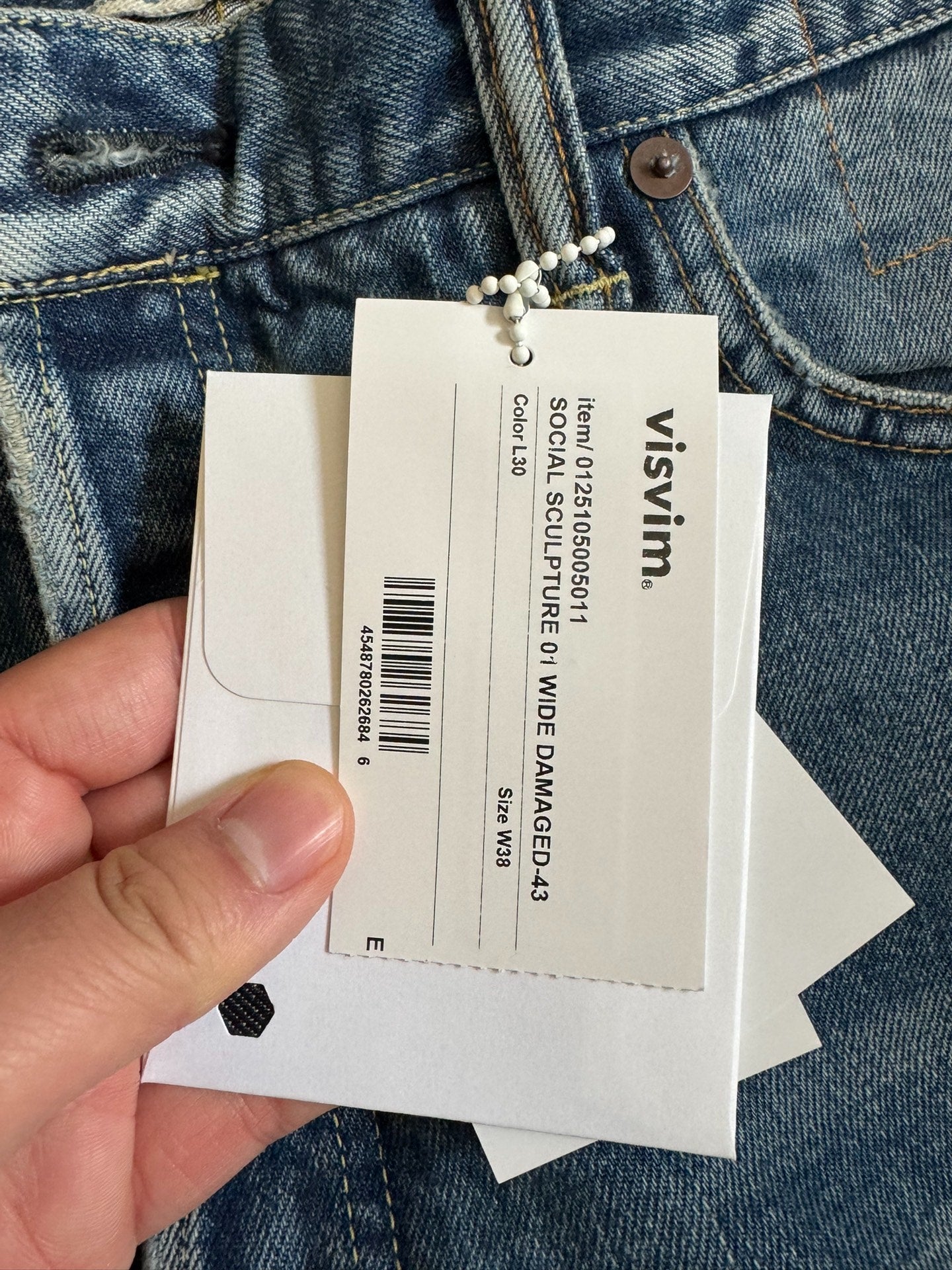 visvim 01 Wide Damage-43 Jeans