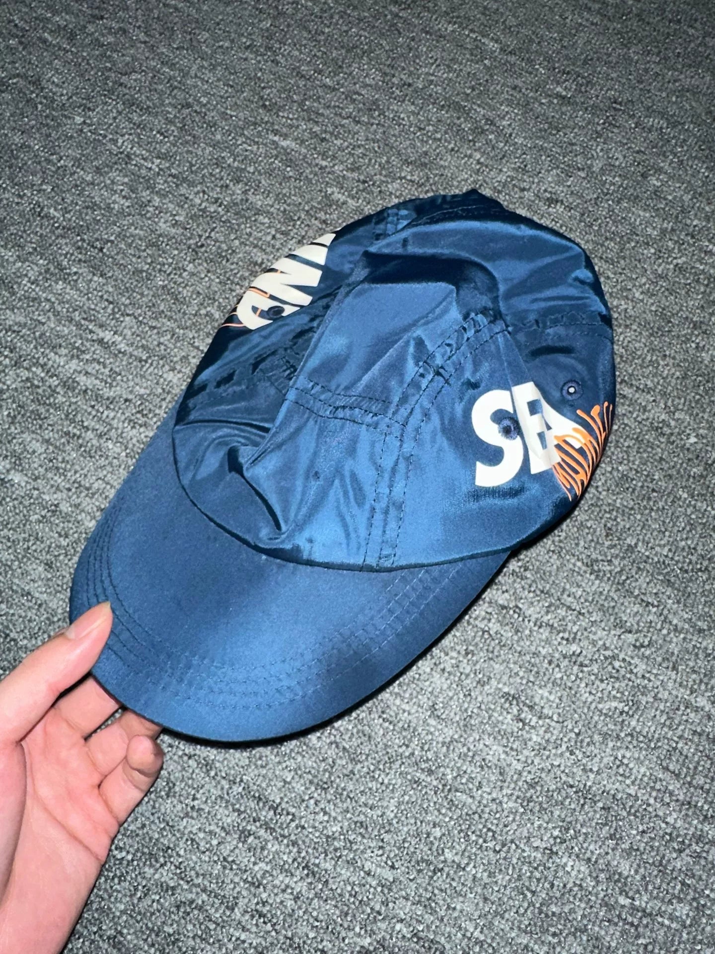 gray madness brand cap