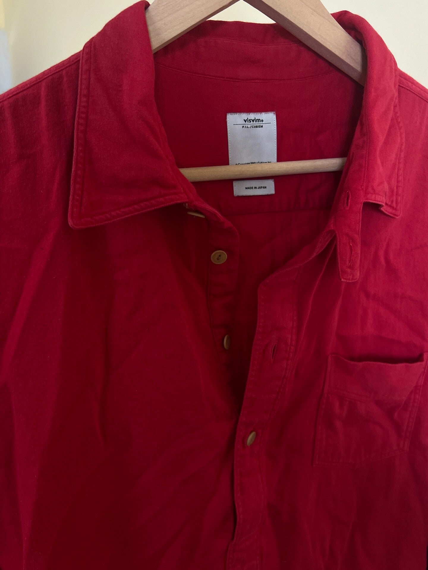 VISVIM 16SS Free Edge Pullover Shirt