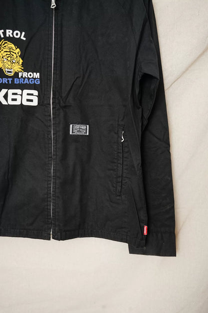 Neighborhood Printed Coach Moto Jacket