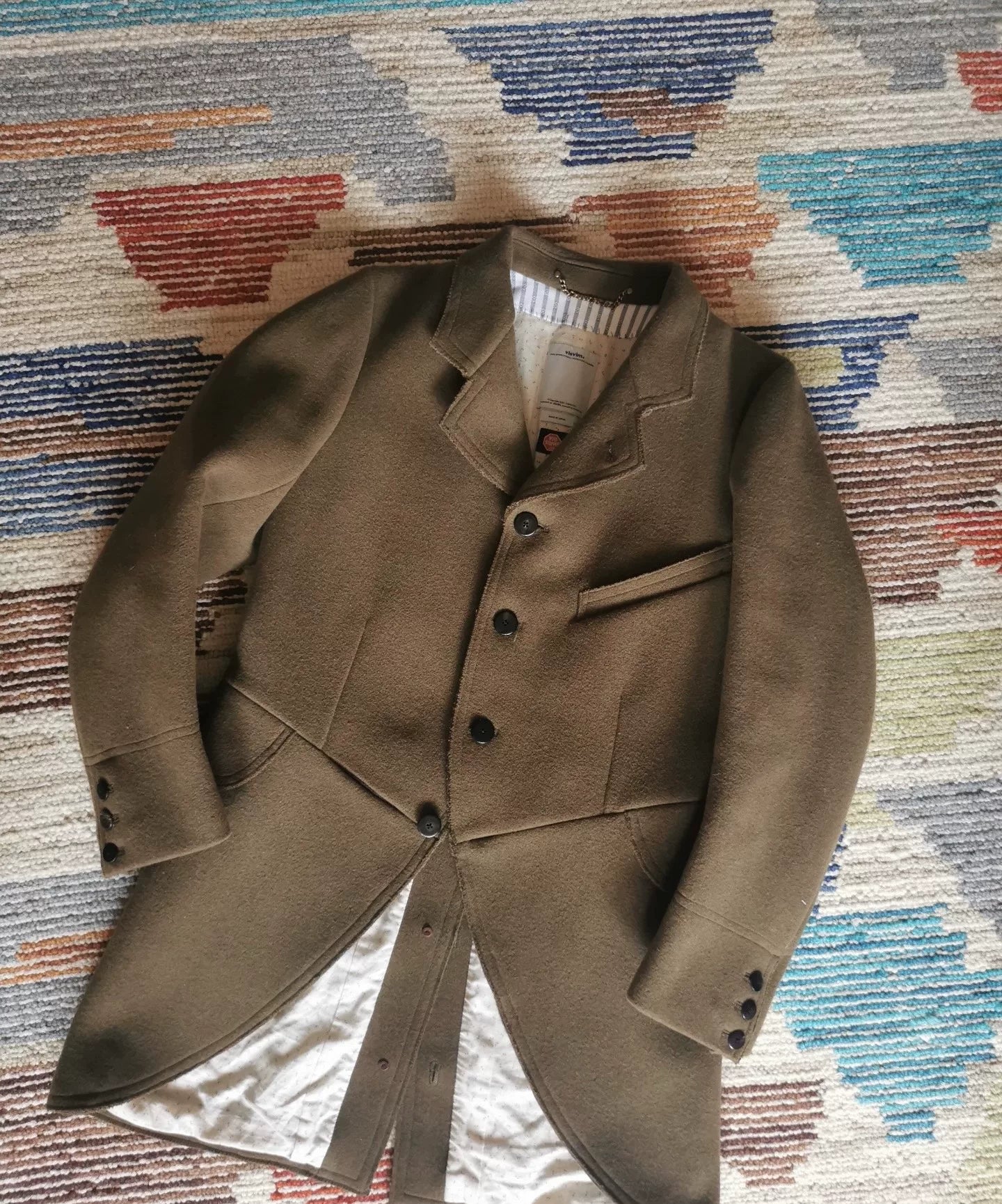 visvim ascot morning coat