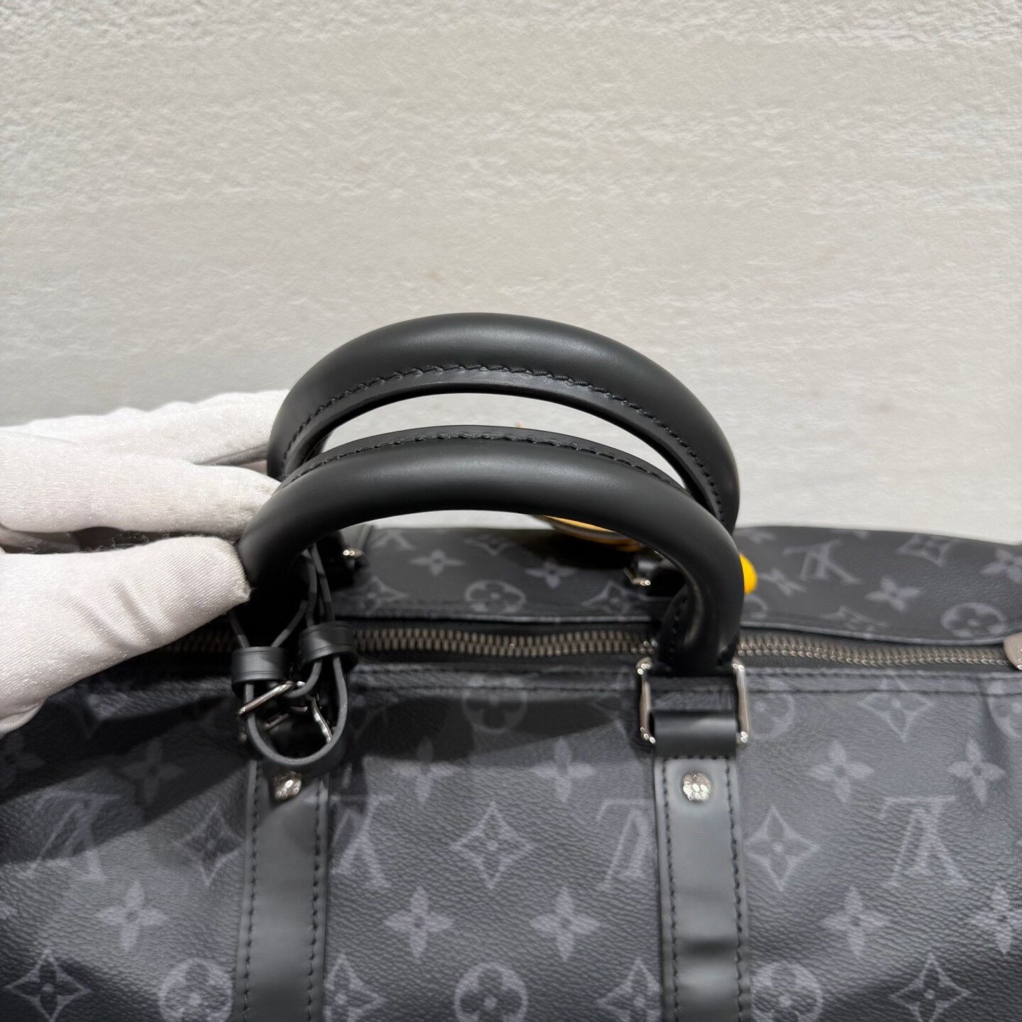 Louis Vuitton Keepall 45 Black Travel Bag