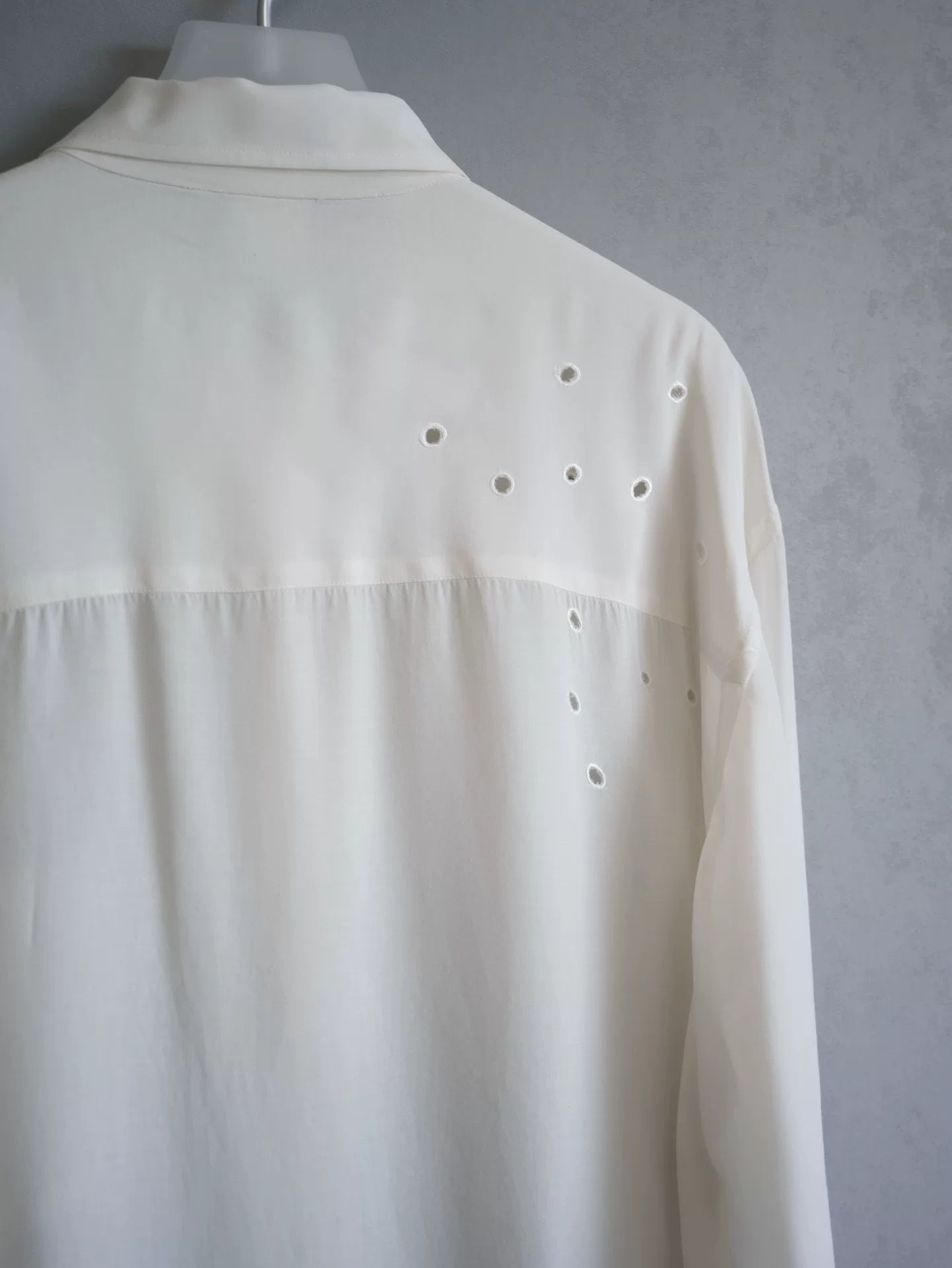 Yohji Yamamoto 92SS Bullet Hole Cutout Shirt