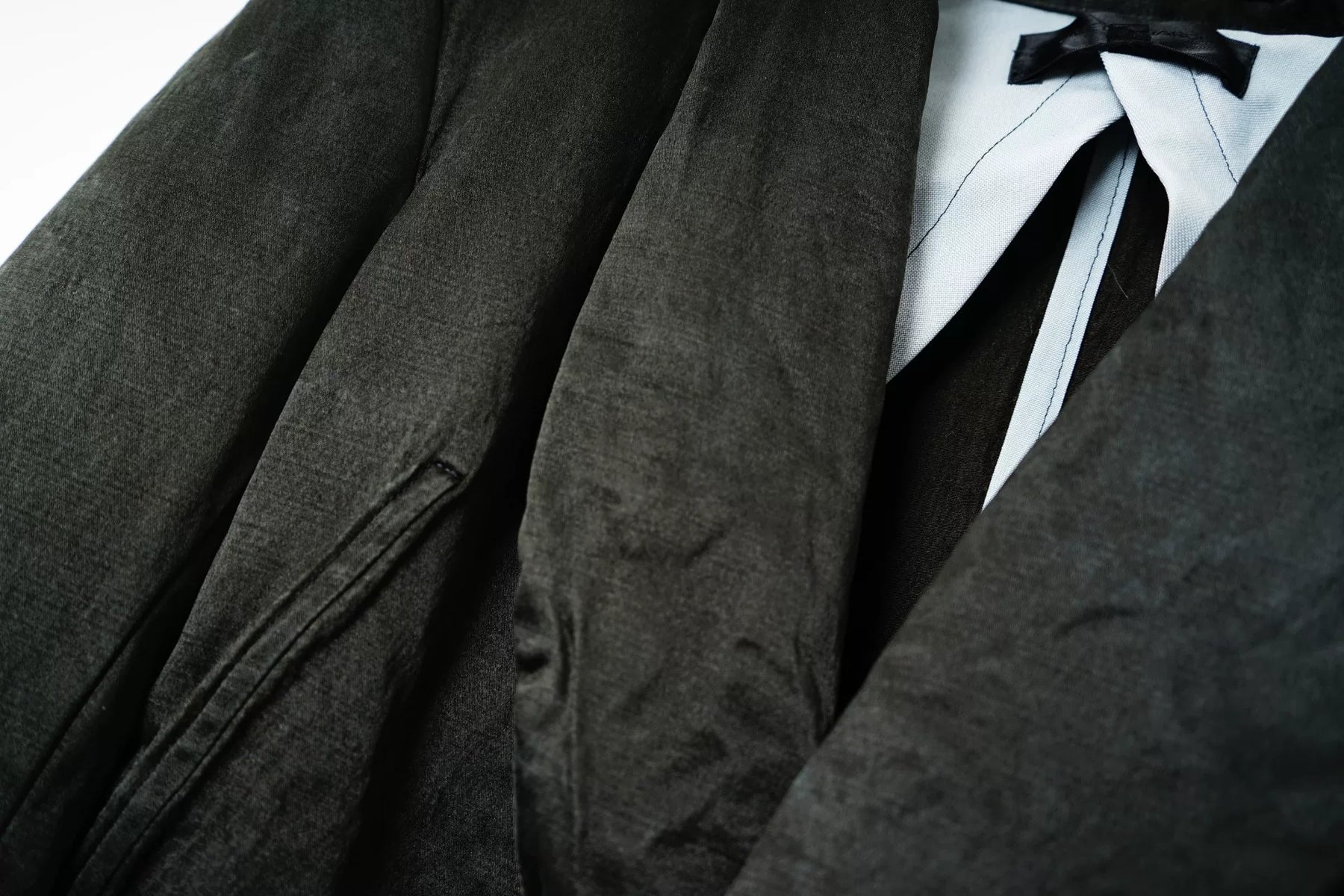 Comme des Garçons Silk Blend Structured Jacket