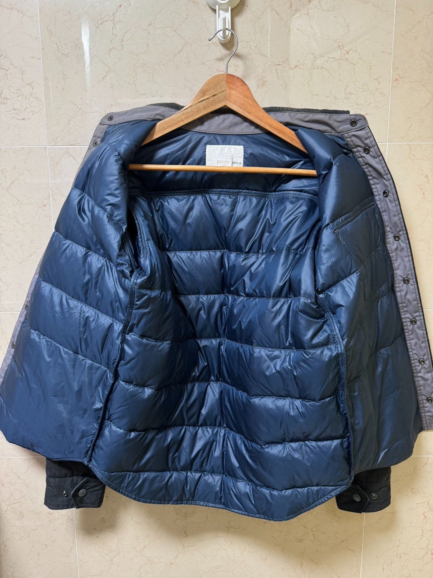 nanamica down shirt cruiser