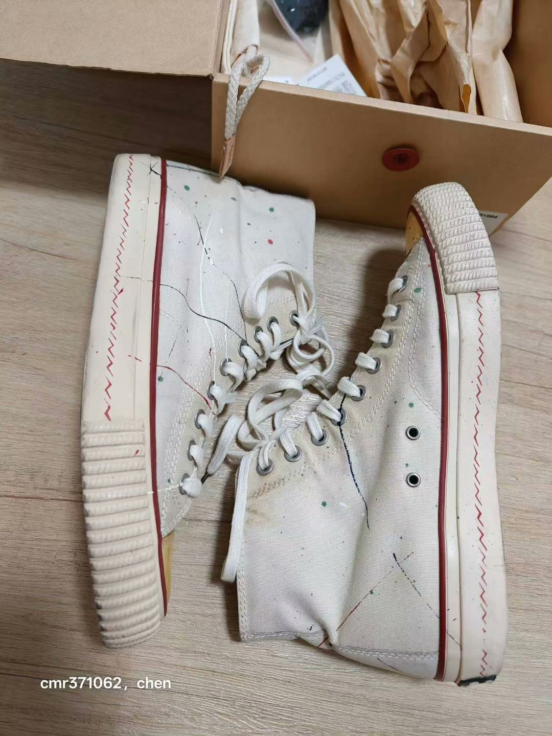 VISVIM 19 ICT SKAGWAY Ink High-Top Shoes
