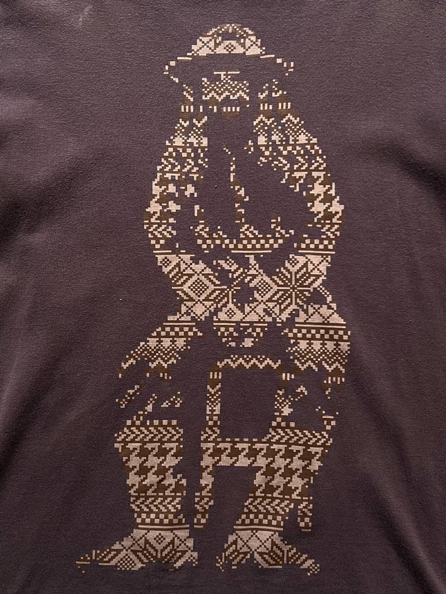 number nine portrait print t-shirt