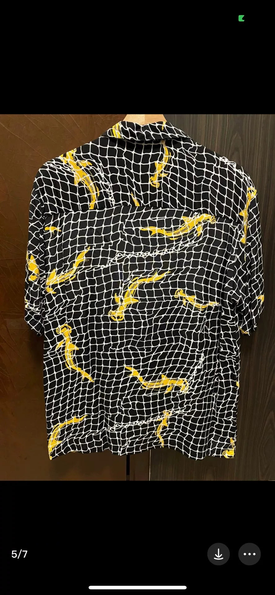 shark aloha short sleeve shirt