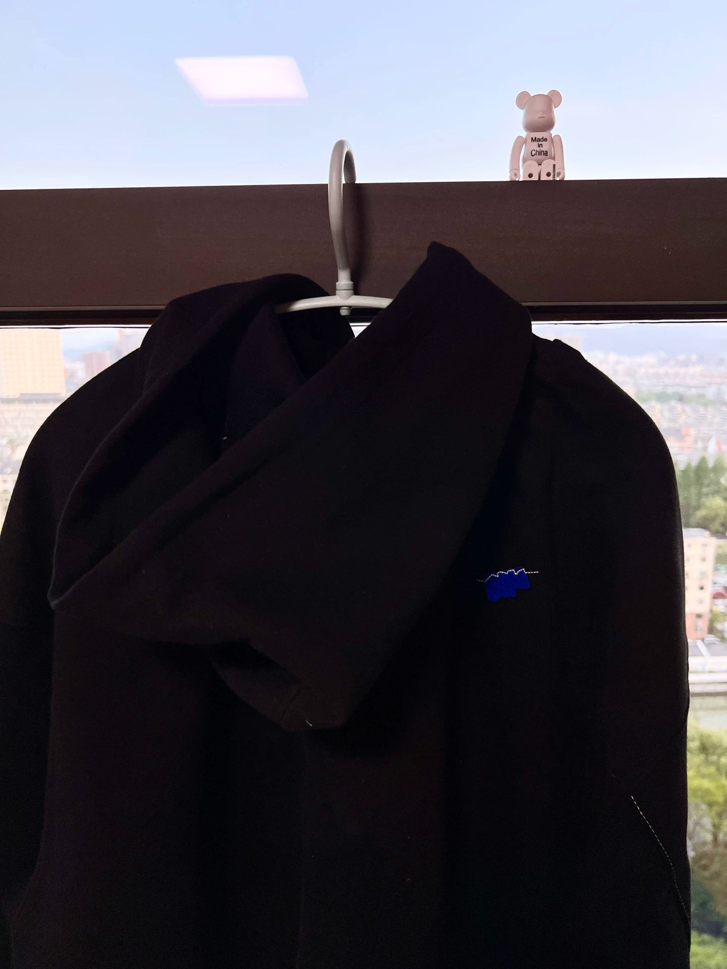 ader error black hoodie size 2