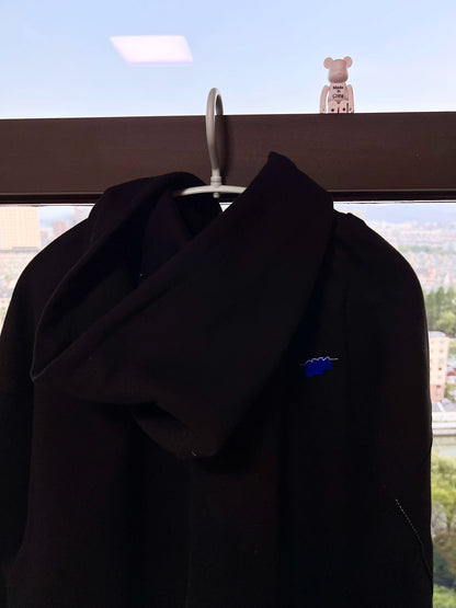 ader error black hoodie size 2