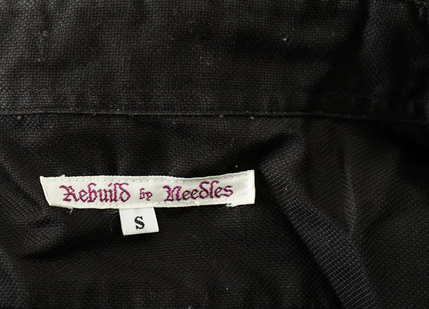 Needles Oversized Rebuild Patchwork Shirt