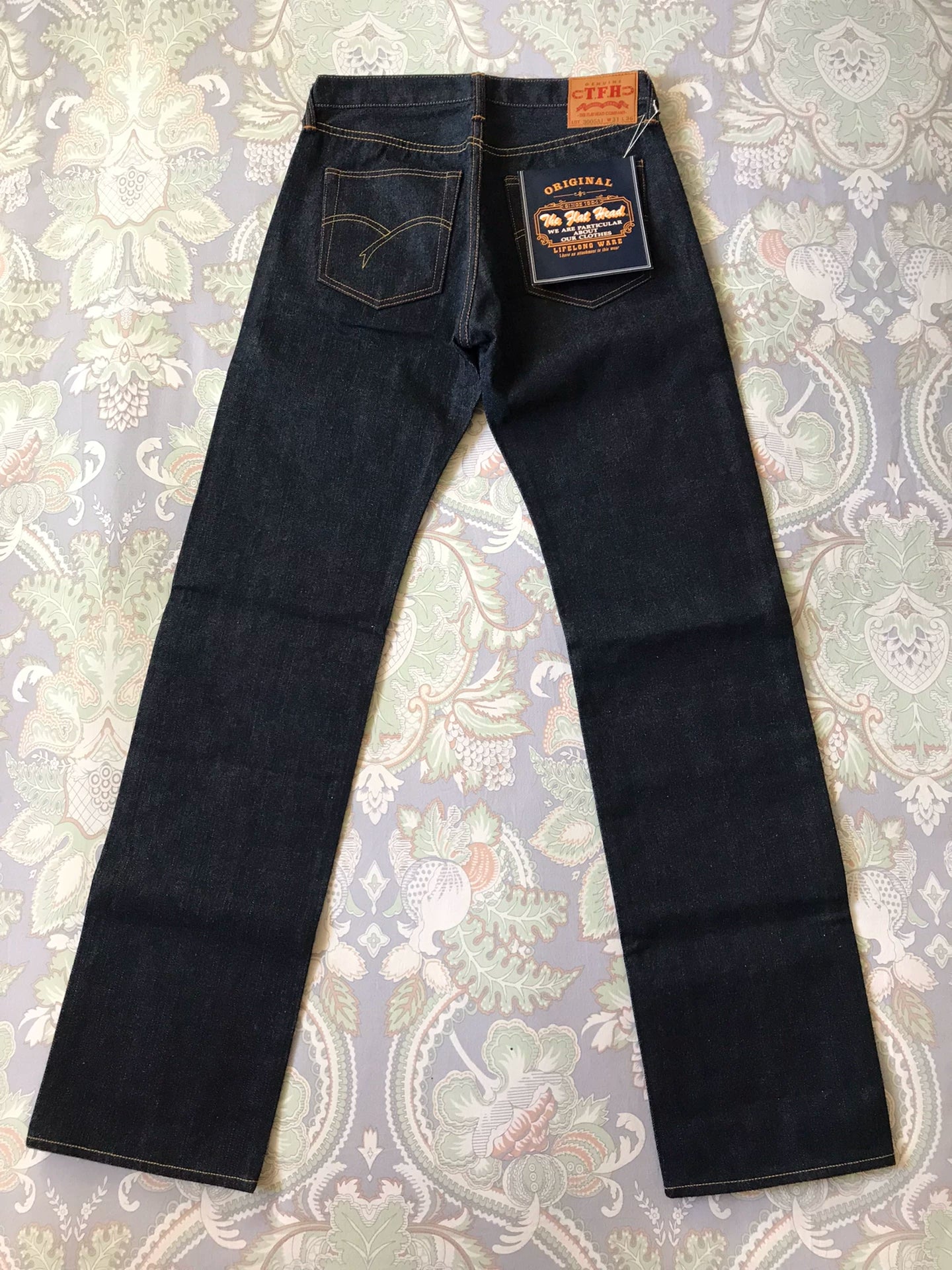 The Flat Head 3005AI Natural Dye Jeans