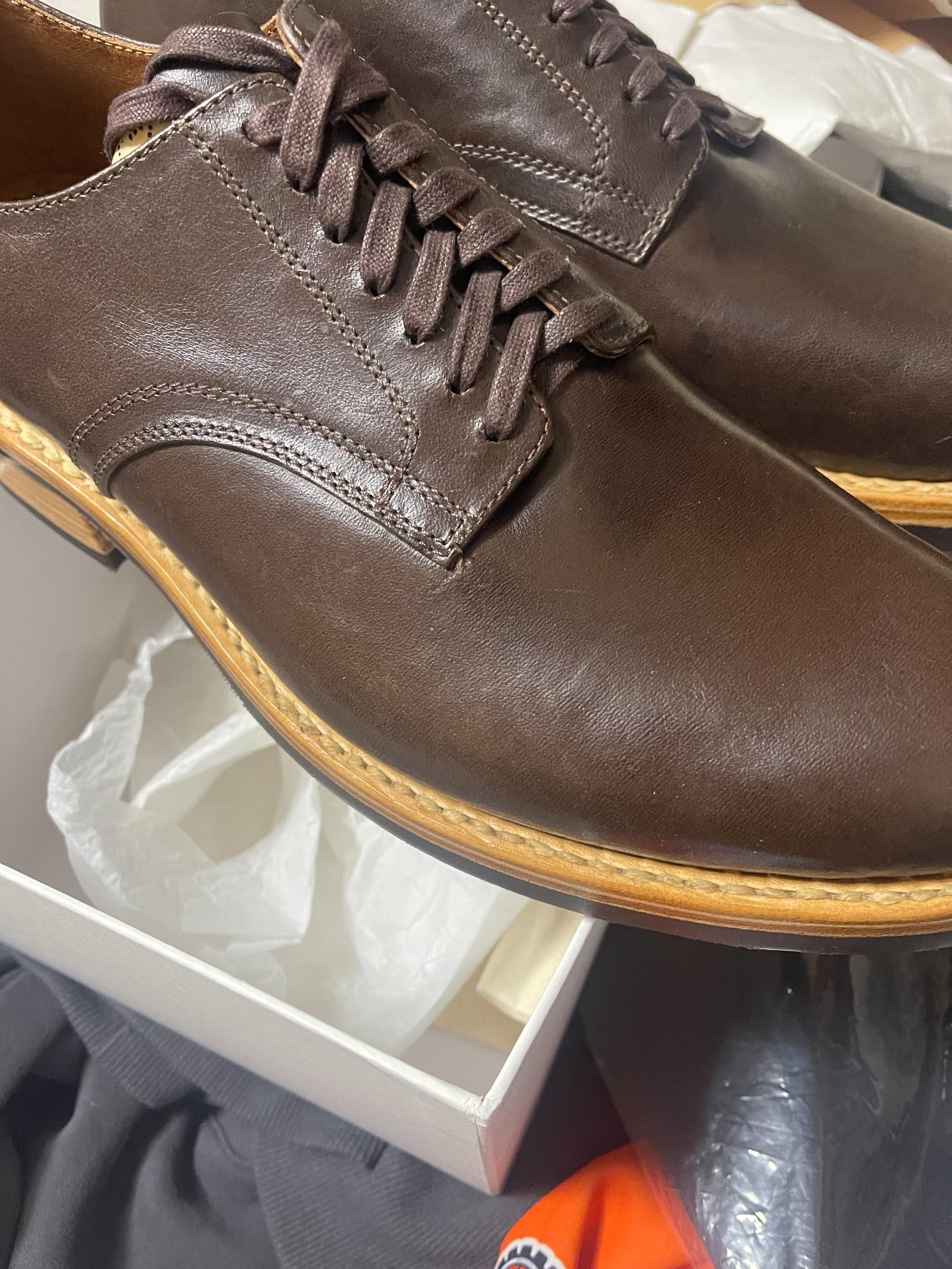 Visvim 24aw Galvin Plain Toe Folk
