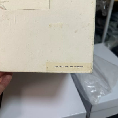 visvim camel boots with perfect leather condition