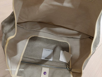 visvim coated canvas tote bag