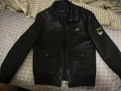 Zealand Deerskin Flight Jacket