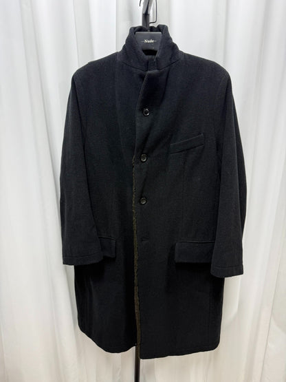 Dries Van Noten Fur Collar Loose Coat