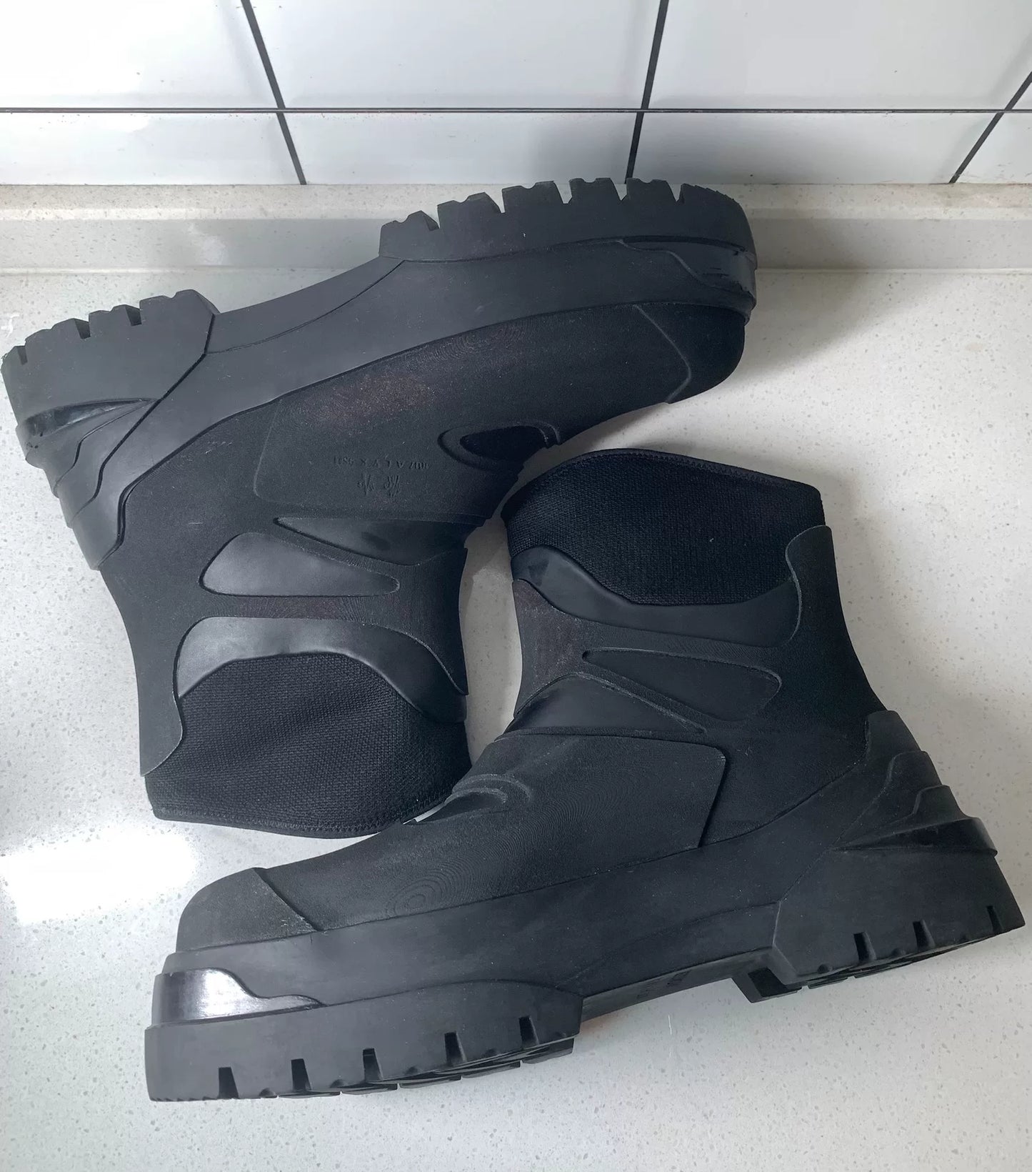 Moncler x 1017 ALYX Rubber High-Top Boots