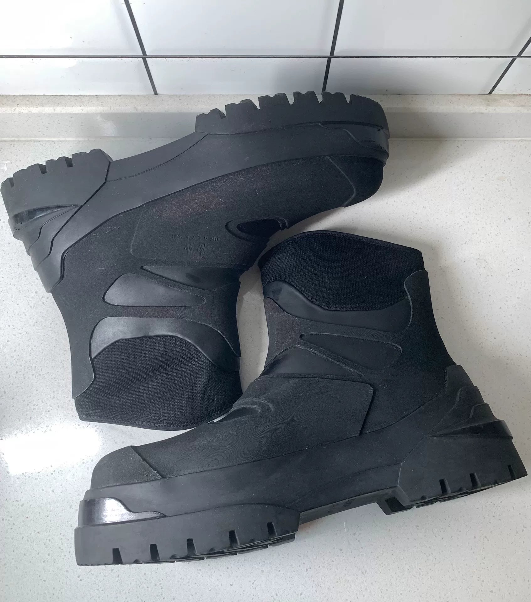 Moncler x 1017 ALYX Rubber High-Top Boots
