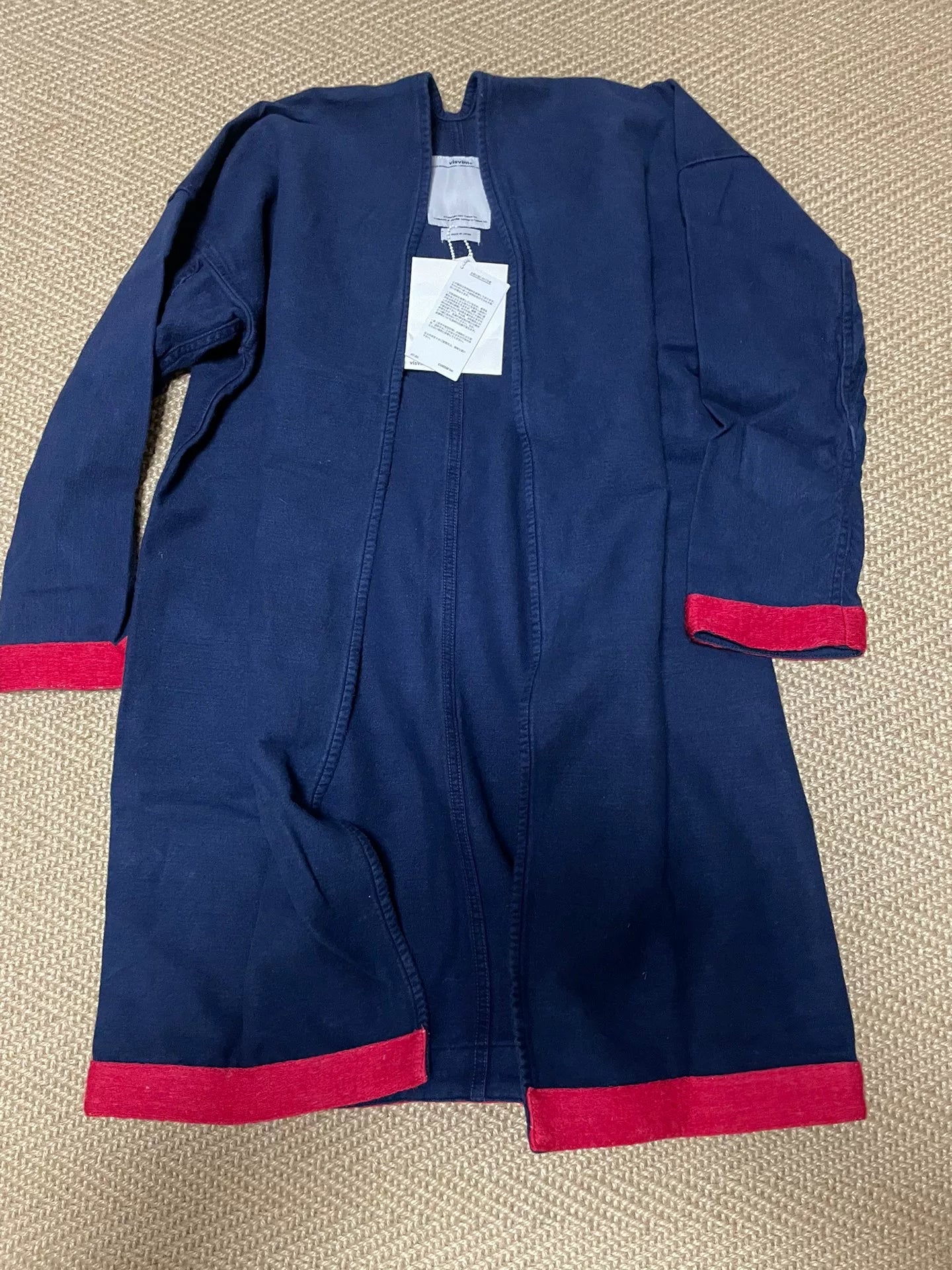 VISVIM 16SS Sanjuro Coat Indigo