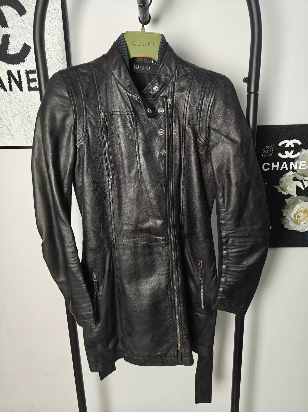 Genuine Gucci Leather Jacket for Sale