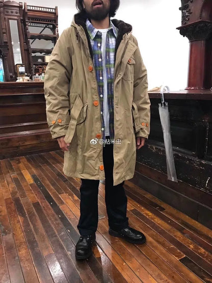 visvim admiral parka wool and alpaca blend