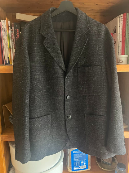 visvim falkland blazer jacket thick fabric