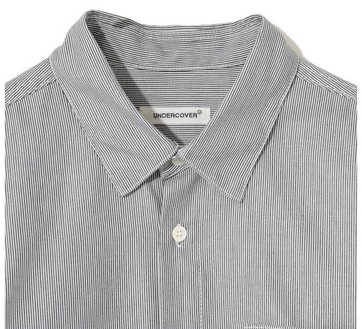 UNDERCOVER 24-25AW Cord Lane Striped Shirt