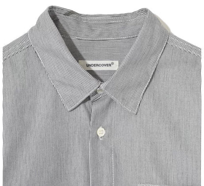 UNDERCOVER 24-25AW Cord Lane Striped Shirt