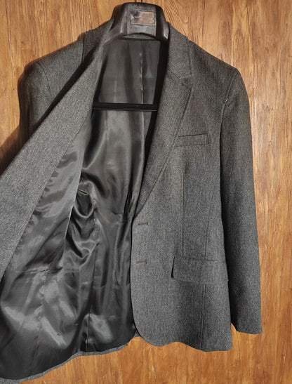 Givenchy Gray Wool Suit Jacket