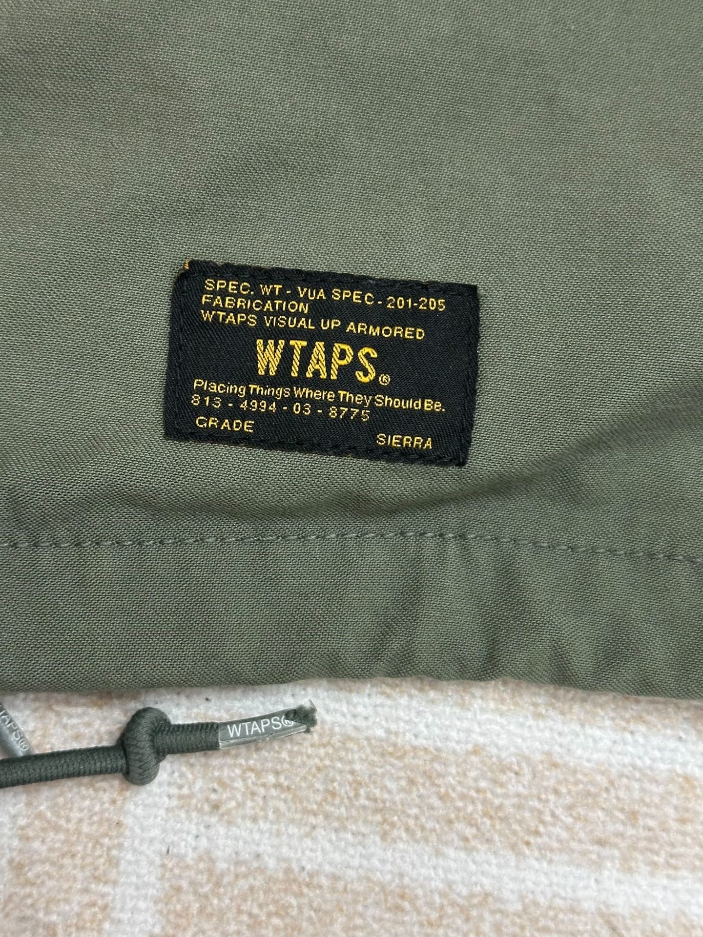 WTAPS 15AW M-65 NYCO Satin Jacket