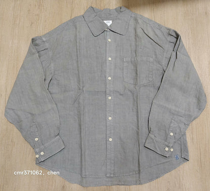 VISVIM 23SS PALMER SHIRT L/S DMGD LINEN