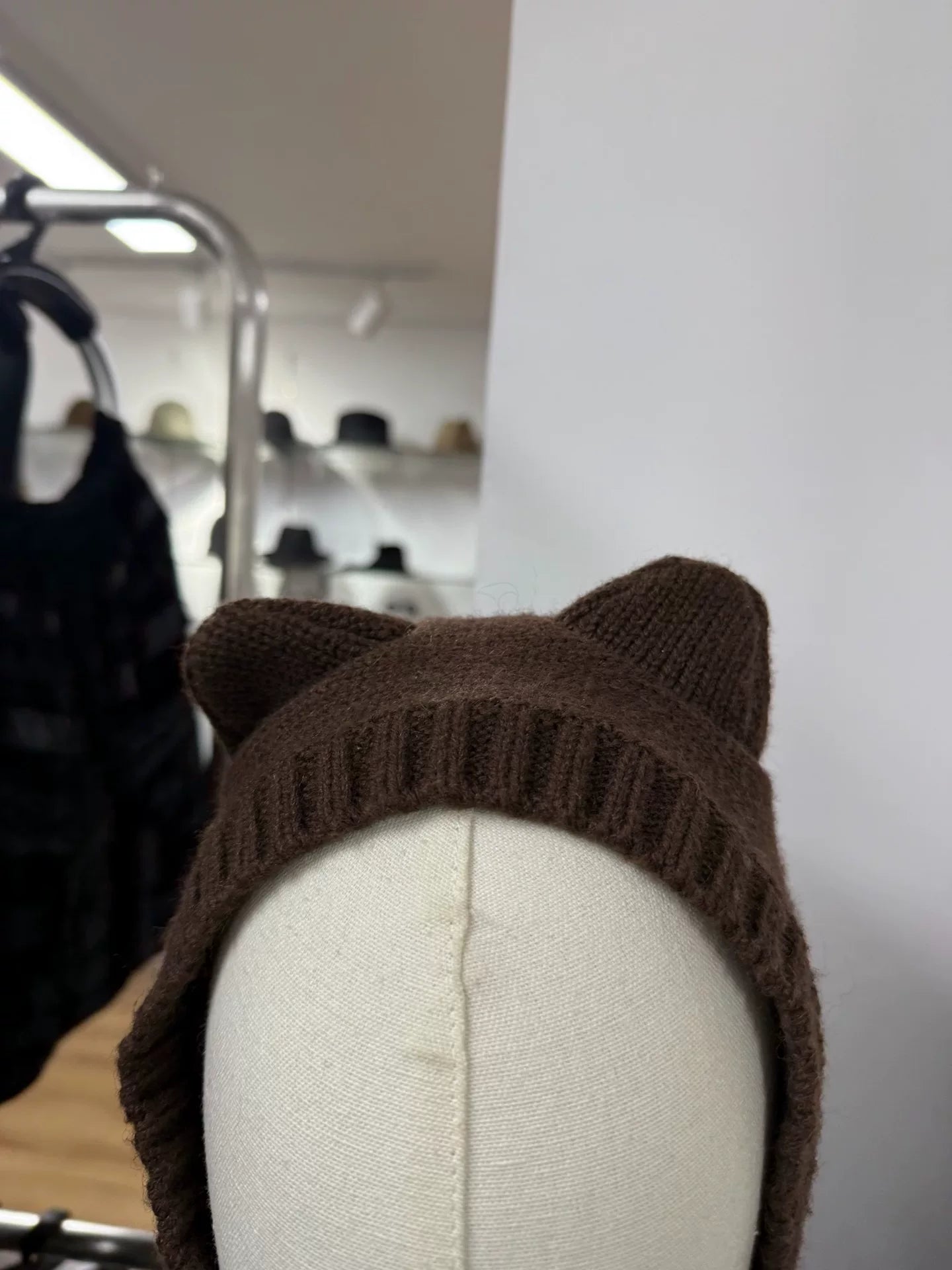 walter van beirendonck bear knit cap