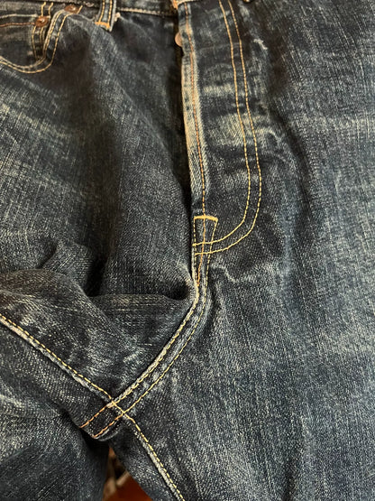 early model tenderloin red ear jeans