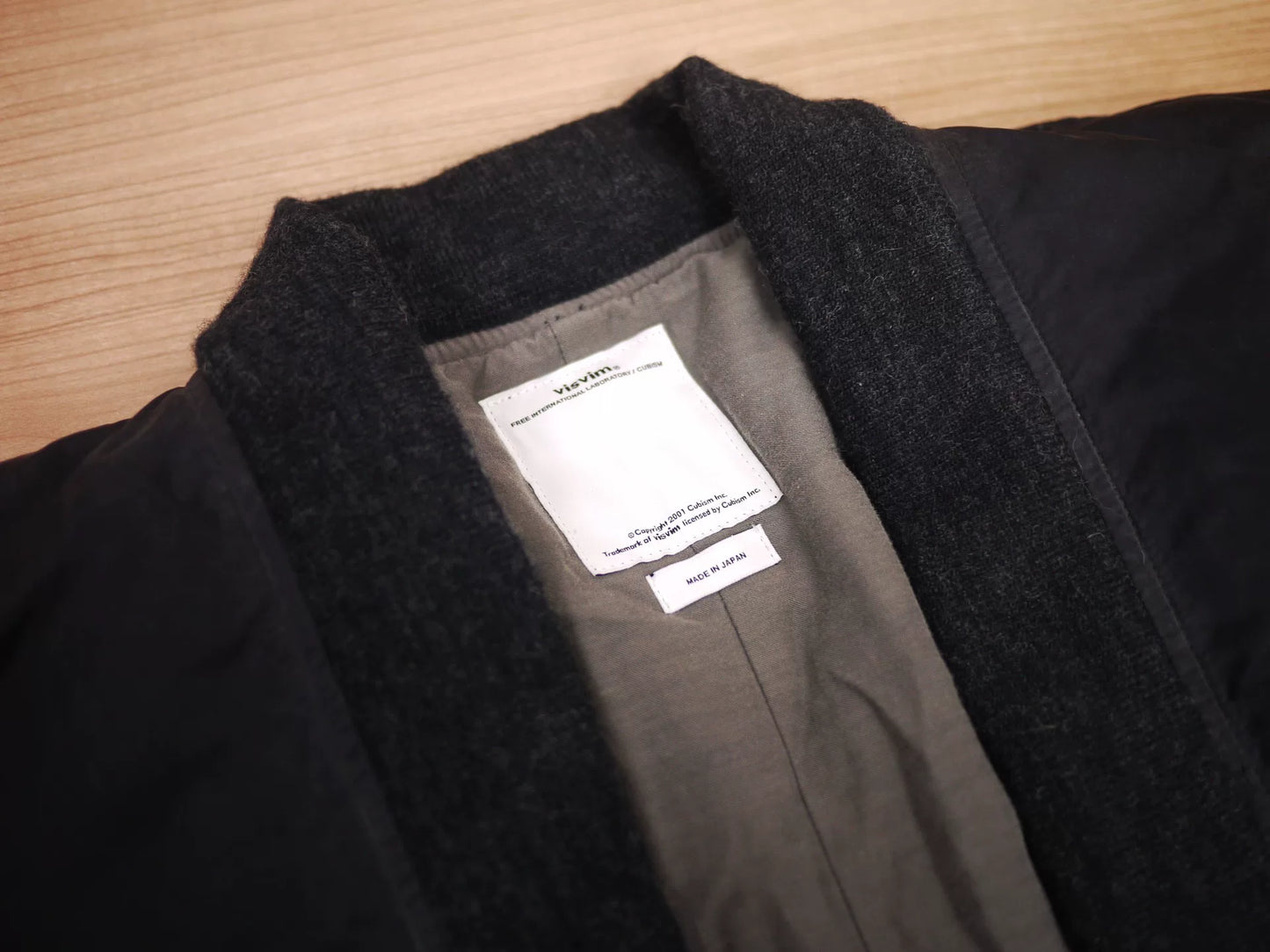 Visvim Sanjuro Kimono Down Jacket MA1