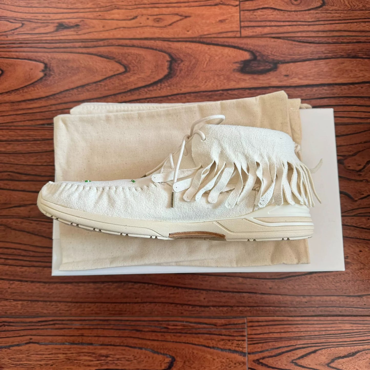 Visvim 23AW FBT Shaman Folk Fringe Casual Shoes