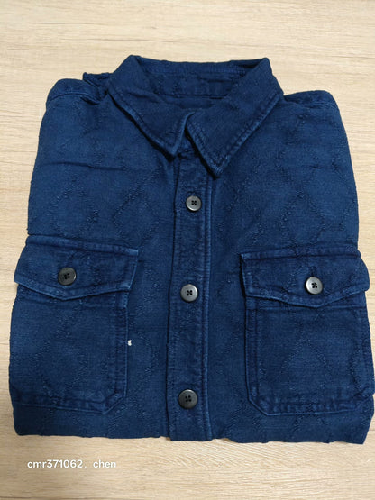 VISVIM 16 ICT Black Elk Flannel Shirt