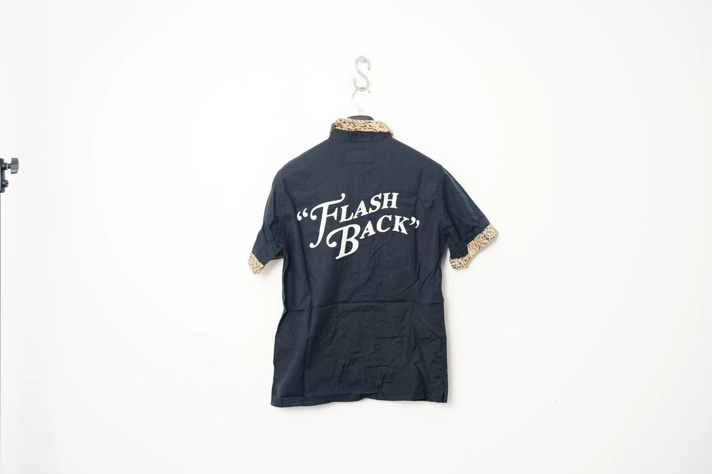 NEIGHBORHOOD Tiger Stripe Embroidered Short-Sleeve Shirt