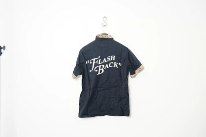 NEIGHBORHOOD Tiger Stripe Embroidered Short-Sleeve Shirt