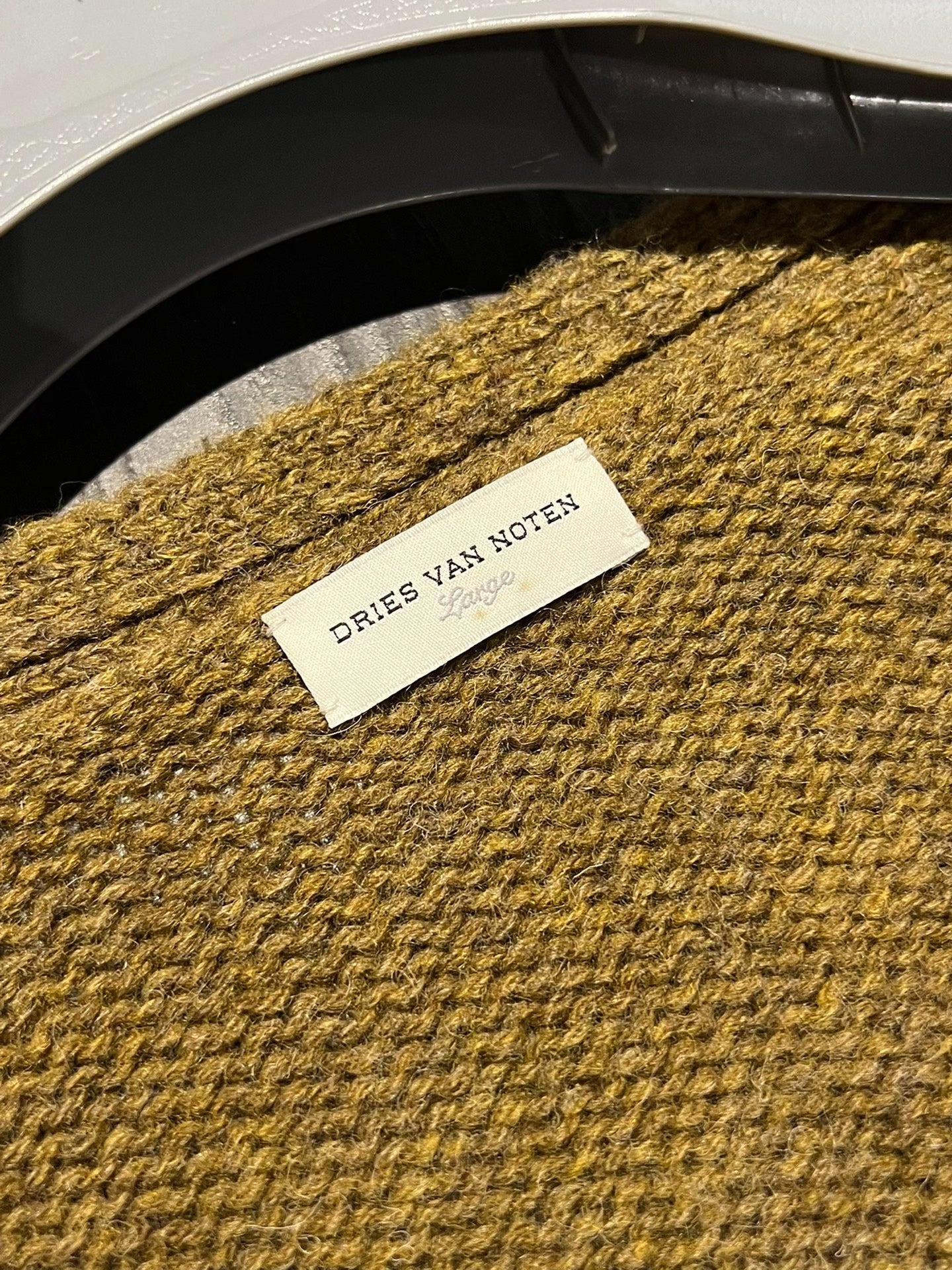 Dries Van Noten Men's Lightning Wool Cardigan